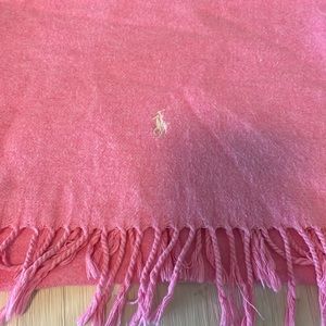 Ralph Lauren Pink Cotton Scarf